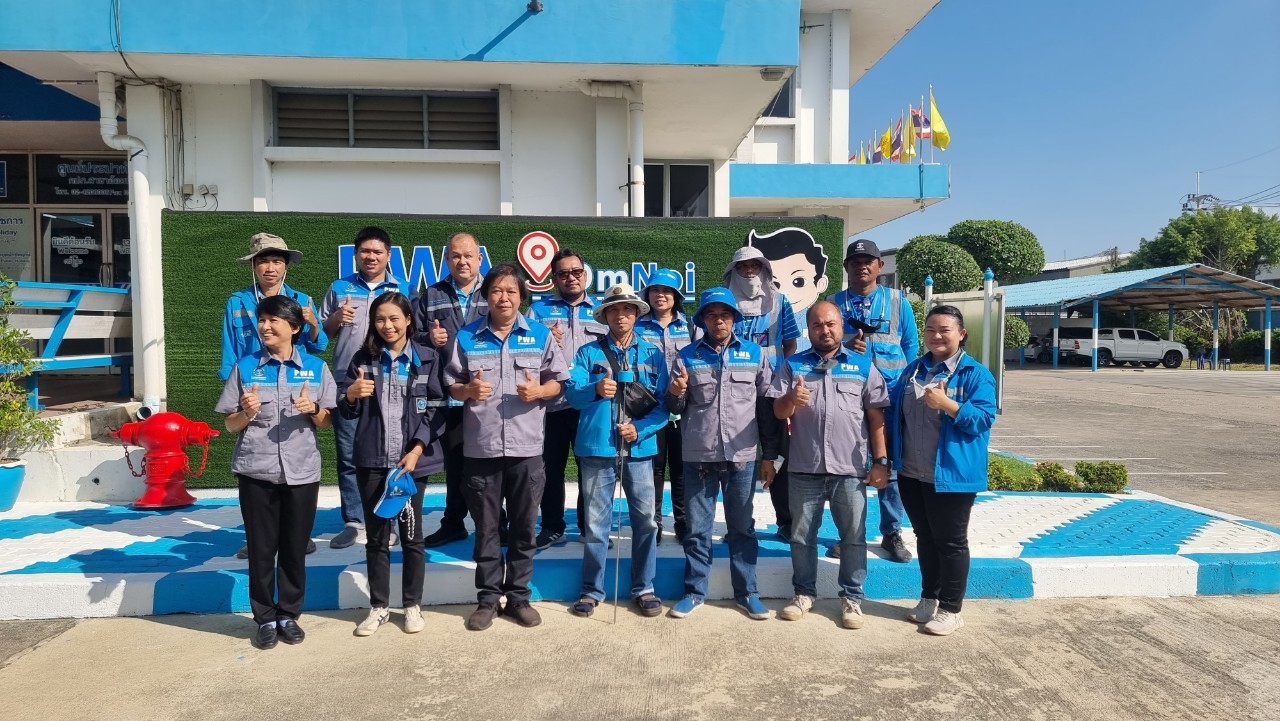 กปภ.สาขาอ้อมน้อย ลงพื้นที่ทำกิจกรรมลดน้ำสูญเสียเชิงรุก (ALC)
