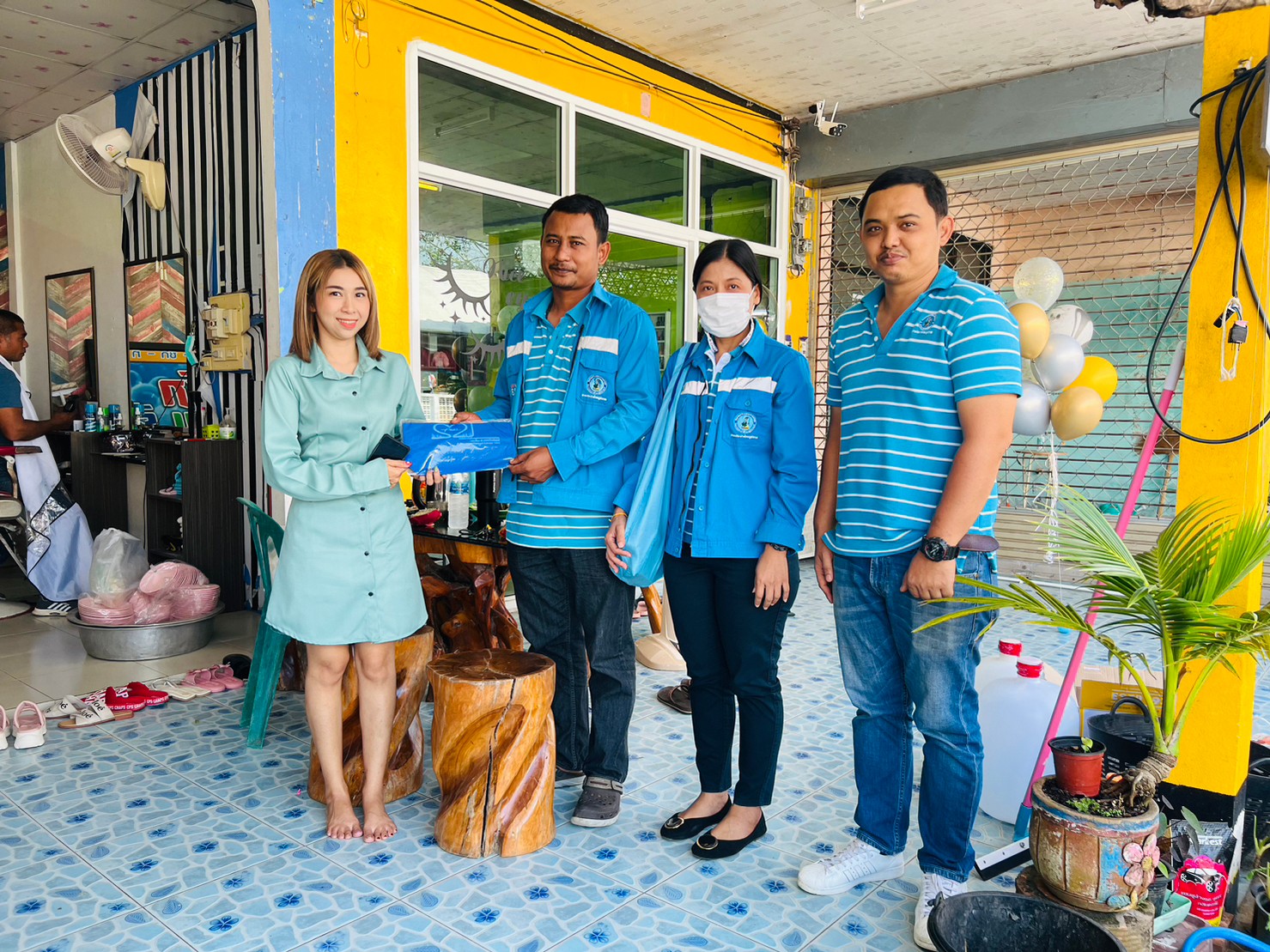การประปาส่วนภูมิภาคสาขาคลองท่อม จัดกิจกรรมพิเศษประจำเดือนมีนาคม 2566 "เชิญชวนลูกค้าชำระค่าน้ำผ่านช่องทางออนไลน์