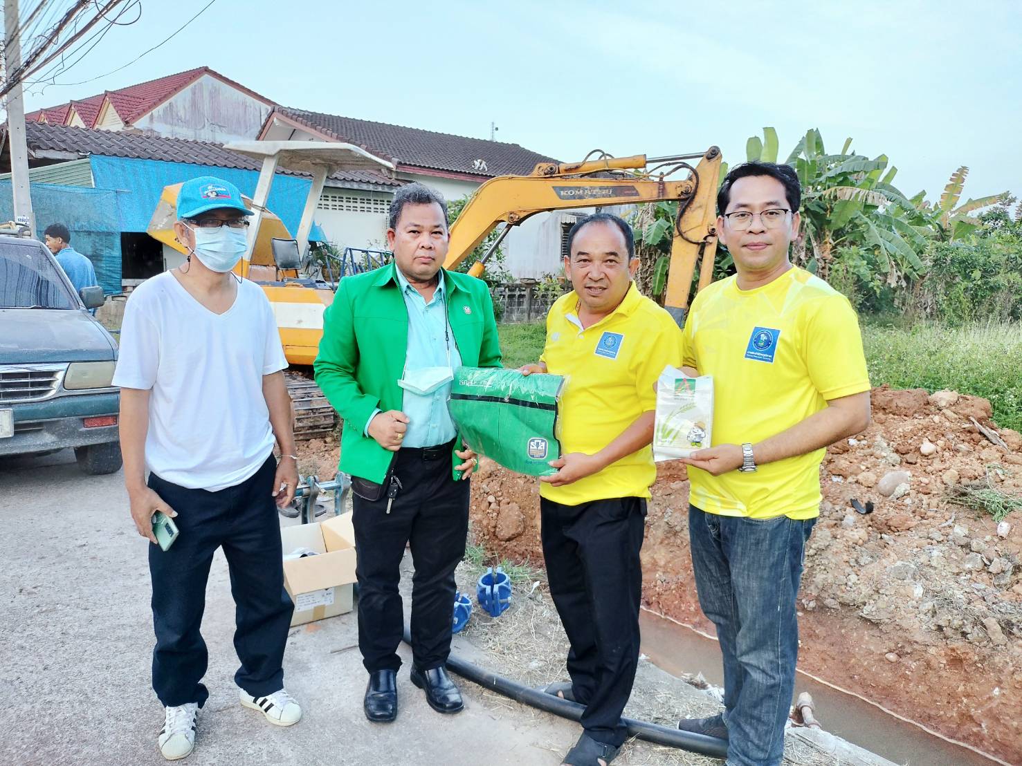 การประปาส่วนภูมิภาคสาขาชุมพรเร่งดำเนินการแก้ไขปัญหาน้ำไหลอ่อน/น้ำไม่ไหล บริเวณซอยโพธารส อ.เมือง จ.ชุมพร