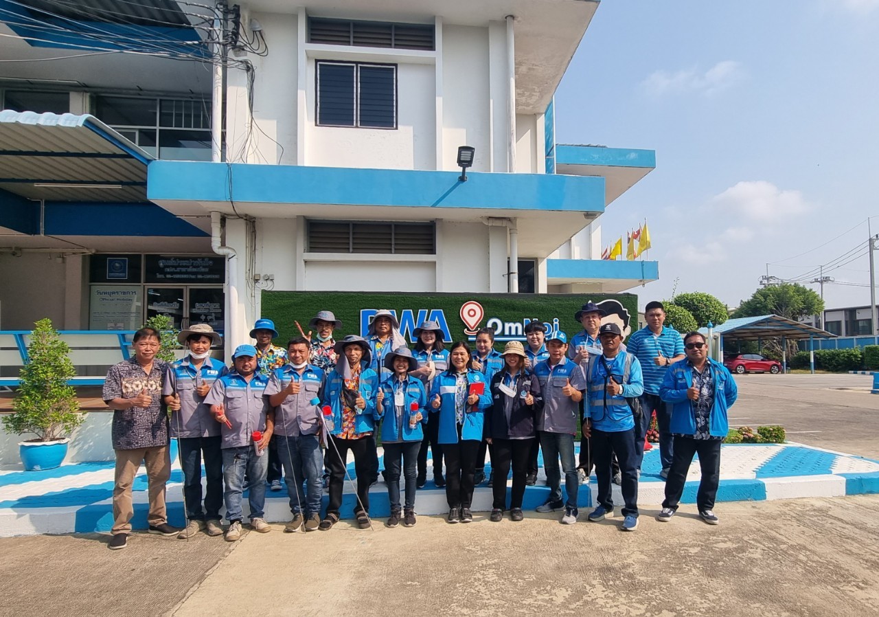 กปภ.สาขาอ้อมน้อย ลงพื้นที่ทำกิจกรรมลดน้ำสูญเสียเชิงรุก (ALC)