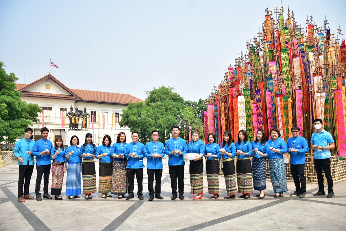 กปภ.สาขาเชียงใหม่(พ) ติดตั้งประปาหยอดเหรียญและประปาหยาดพิรุณ ร่วมสืบสานประเพณีสงกรานต์ ป๋าเวณี ปีใหม่เมือง ประจำปี 2566
