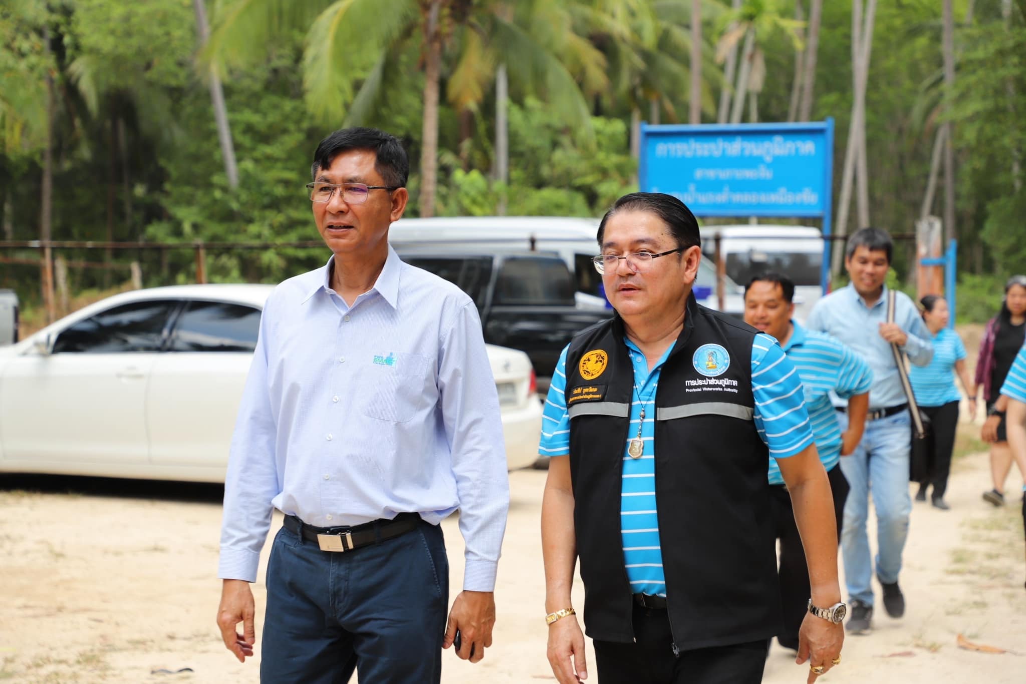 รปก.5 ร่วมกับ ผอ.กปภ.ข.4 ลงพื้นที่ตรวจเยี่ยม กปภ.สาขาเกาะพะงัน
