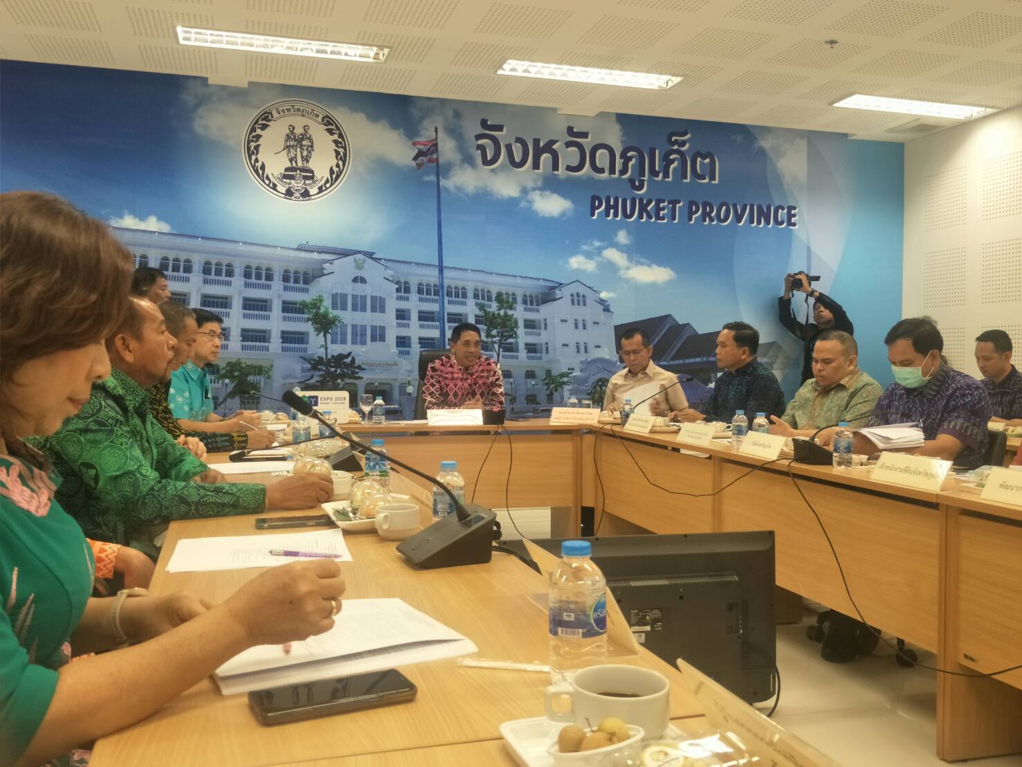 กปภ.สาขาภูเก็ต เข้าร่วมประชุมการลงพื้นที่ตรวจราชการ ประจำเดือน พฤษภาคม 2566 ของผู้ตรวจราชการกระทรวงมหาดไทย