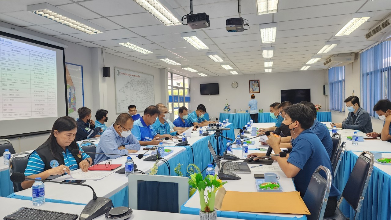 กปภ.สาขาอ้อมน้อย ร่วมประชุมเรื่องกำหนดแผนการทดสอบเพื่อตรวจหาการรั่วไหลของระบบจ่ายน้ำประปาให้แก่ผู้บริโภค (LDN) ครั้งที่ 1/2566