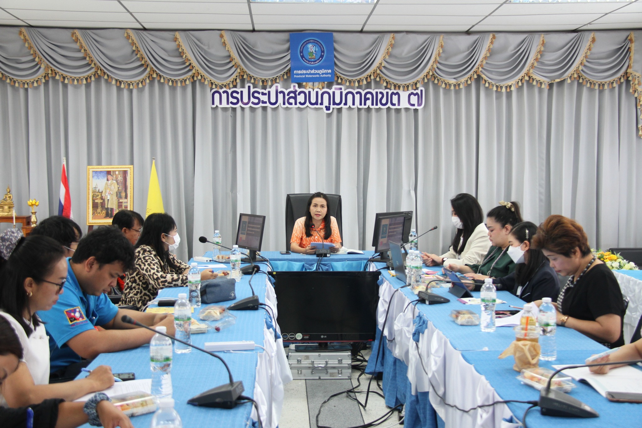 การประปาส่วนภูมิภาคเขต 7 จัดบรรยายและตอบแบบสอบถาม ตามโครงการ ITA ประจำปี 2566