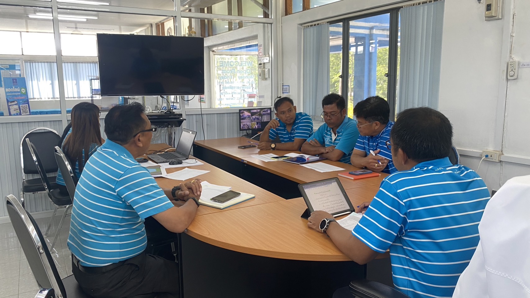 การประปาส่วนภูมิภาคสาขาจันดี จัดกิจกรรมสนทนายามเช้า (Morning Talk) ประจำเดือน พฤษภาคม 2566