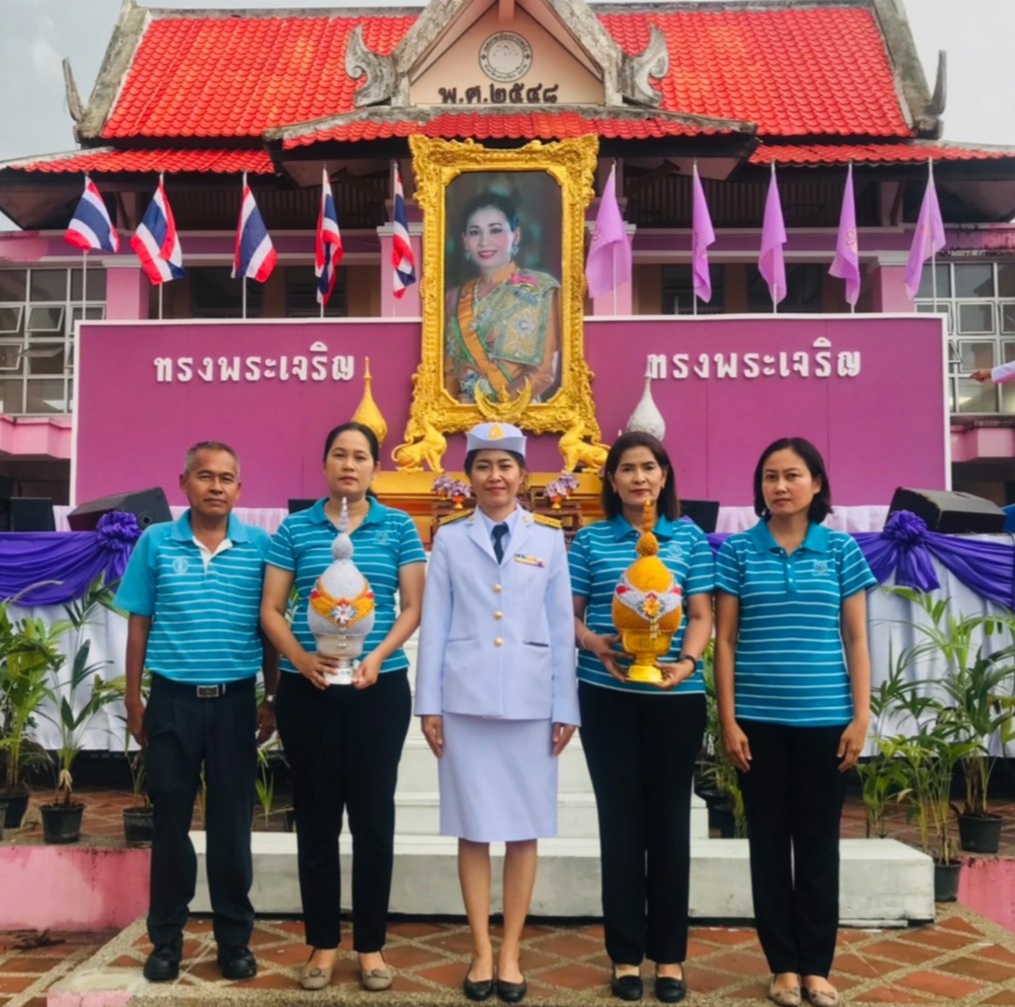 กปภ.สาขาปากพนัง เข้าร่วมพิธีถวายเครื่องราชสักการะและวางพานพุ่มและจุดเทียนถวายพระพรชัยมงคล กิจกรรมเฉลิมพระเกียรติ สมเด็จพระนางเจ้าสุธิดา พัชรสุธาพิมลลักษณ พระบรมราชินี เนื่องในโอกาสวันเฉลิมพระชนมพรรษา 3 มิถุนายน 2566