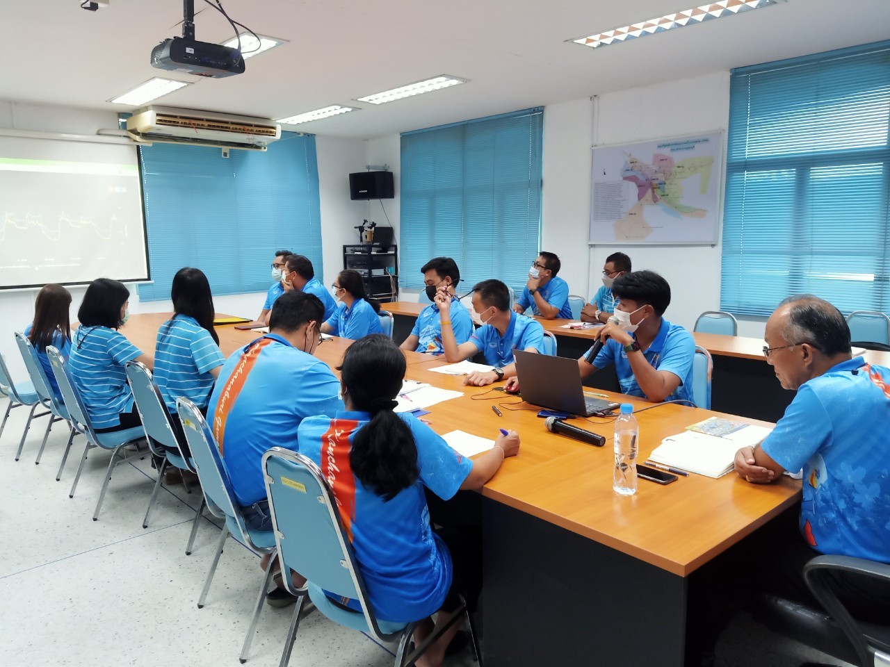 การประปาส่วนภูมิภาคสาขากาญจนบุรี ดำเนินกิจกรรมสนทนายามเช้า (Morning Talk) ครั้งที่ 9/2566