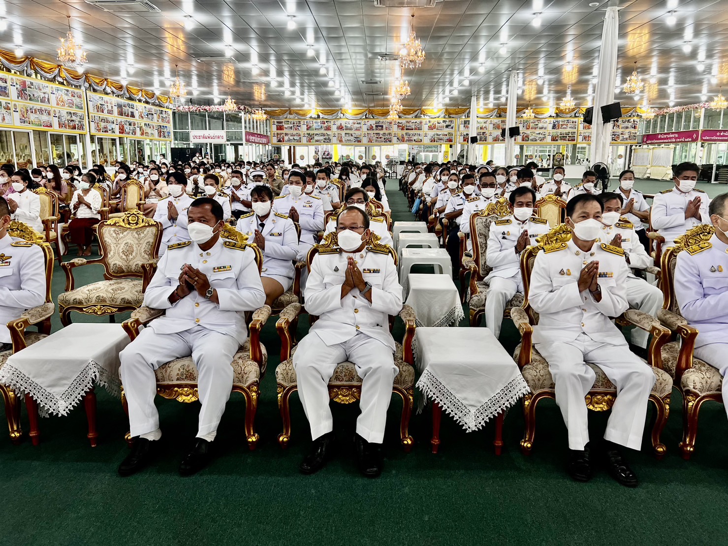 กปภ.สาขาสามพราน ร่วมพิธีทำบุญถวายพระกุศลงานฉลองพระชนมายุ 8 รอบ สมเด็จพระอริยวงศาคตญาณ สมเด็จพระสังฆราช สกลมหาสังฆปริณายก 26 มิถุนายน 2566