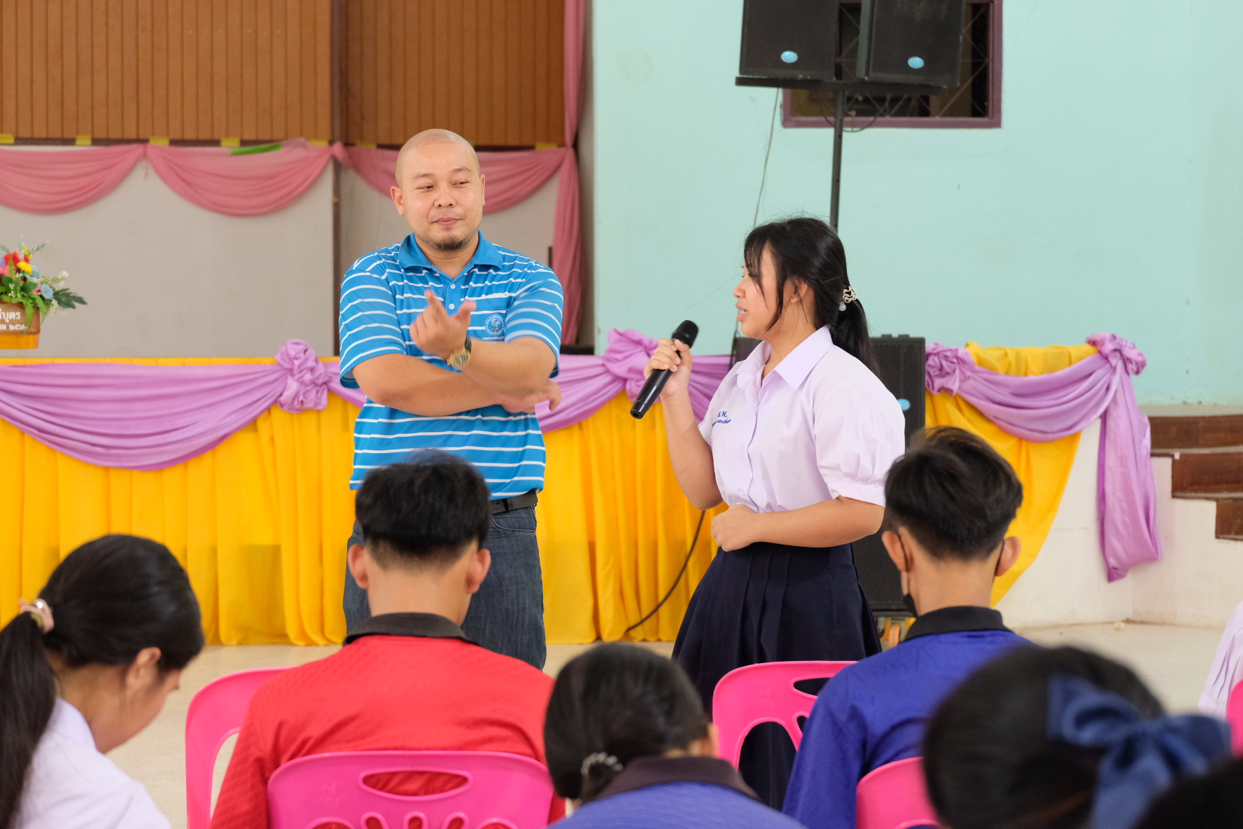 กปภ.สาขาเขมราฐ จัดโครงการ อาสาประปาเพื่อปวงชน ปี 2566 ณ โรงเรียนเขมราฐพิทยาคม