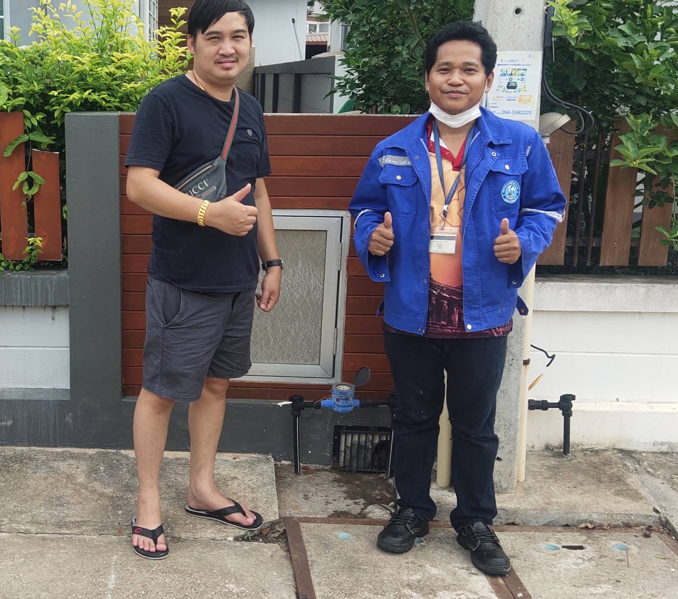 กปภ.สาขากำแพงเพชร ส่งมิสเตอร์ประปา ตรวจสอบค่าน้ำขึ้นสูงพร้อมให้คำแนะนำ ลูกค้าประทับใจชื่นชมในงานบริการ