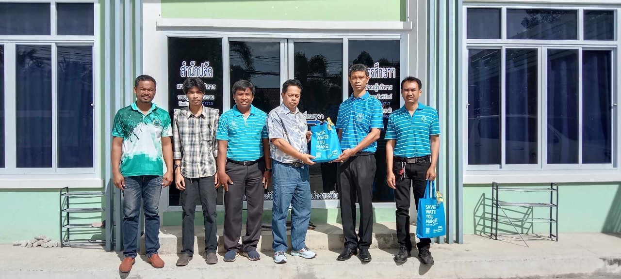การประปาส่วนภูมิภาคสาขากาญจนดิษฐ์จัดโครงการ "กปภ.-อปท.เพื่อปวงชน" ประจำปี 2566 ณ องค์การบริหารส่วนตำบลคลองสระ ตำบลคลองสระอำเภอกาญจนดิษฐ์ จังหวัดสุราษฎร์ธานี