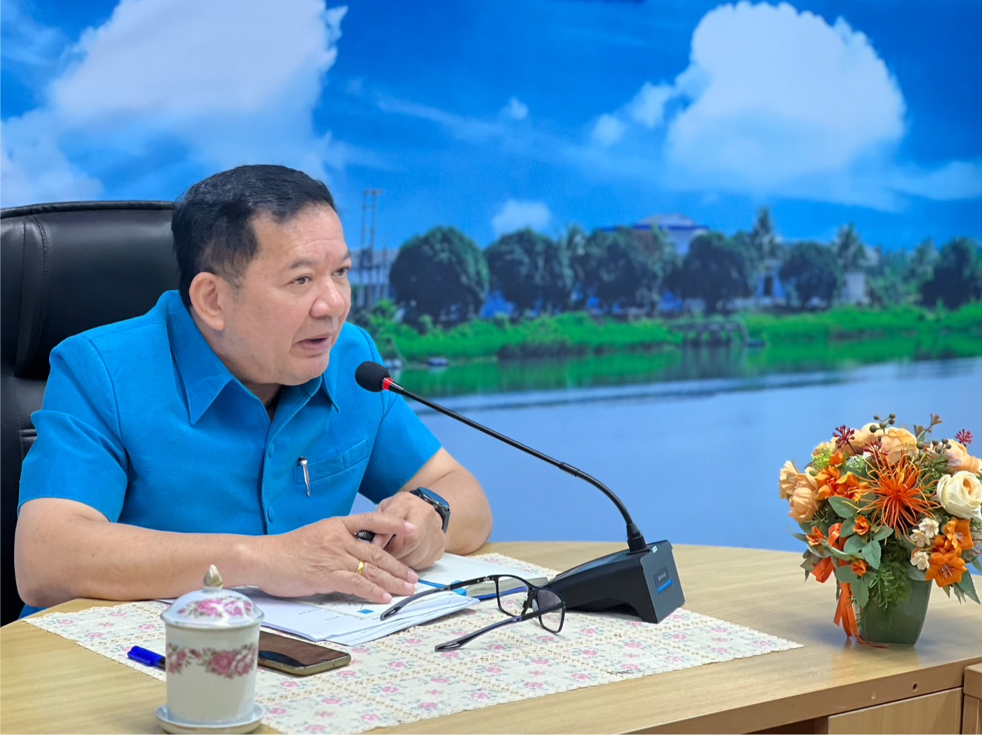 กปภ.สาขาสมุทรสงคราม จัดกิจกรรม Morning Talk ประจำเดือน กรกฎาคม 2566
