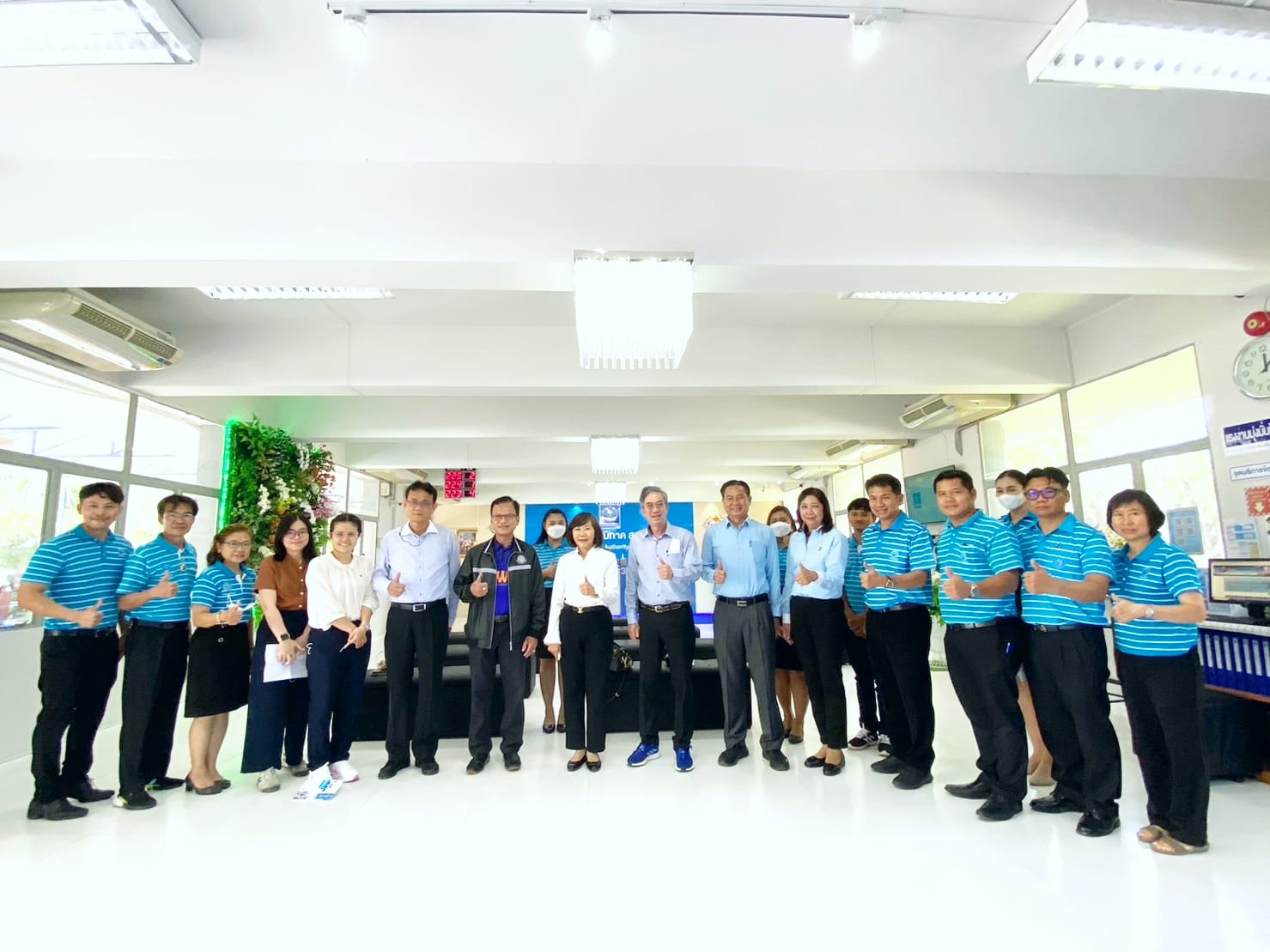 คณะอนุกรรมการตรวจประเมินมาตรฐานศูนย์ราชการสะดวก ลงพื้นที่ (Site Visit) ตรวจการรับรองประเมินผลมาตรฐานศูนย์ราชการสะดวก (GECC) ณ กปภ.สาขาอุดรธานี
