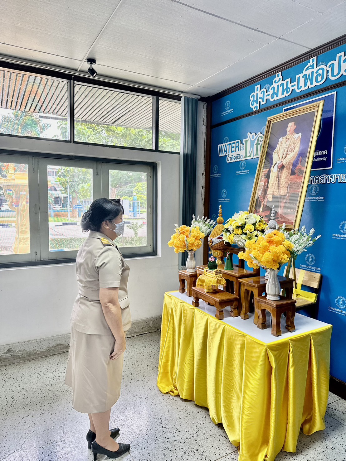 กปภ.สาขาเกาะคา จัดพิธีถวายสัตย์ปฏิญาณฯ และลงนามถวายสัตย์ปฏิญาณฯ เนื่องในโอกาสวันเฉลิมพระชนมพรรษาพระบาทสมเด็จพระเจ้าอยู่หัว 28 กรกฎาคม 2566
