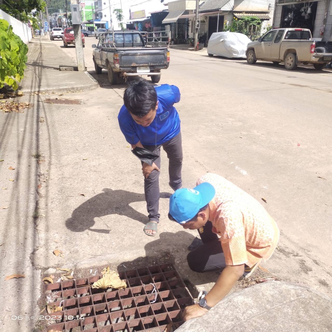 การประปาส่วนภูมิภาคสาขาท่าแซะ ดำเนินการตามแผนลดน้ำสูญเสีย​ บริเวณเขตพื้นที่จำหน่ายน้ำปะทิว ต.ชุมโค อ.ปะทิว จ.ชุมพร เพื่อแก้ปัญหาน้ำสูญเสีย
