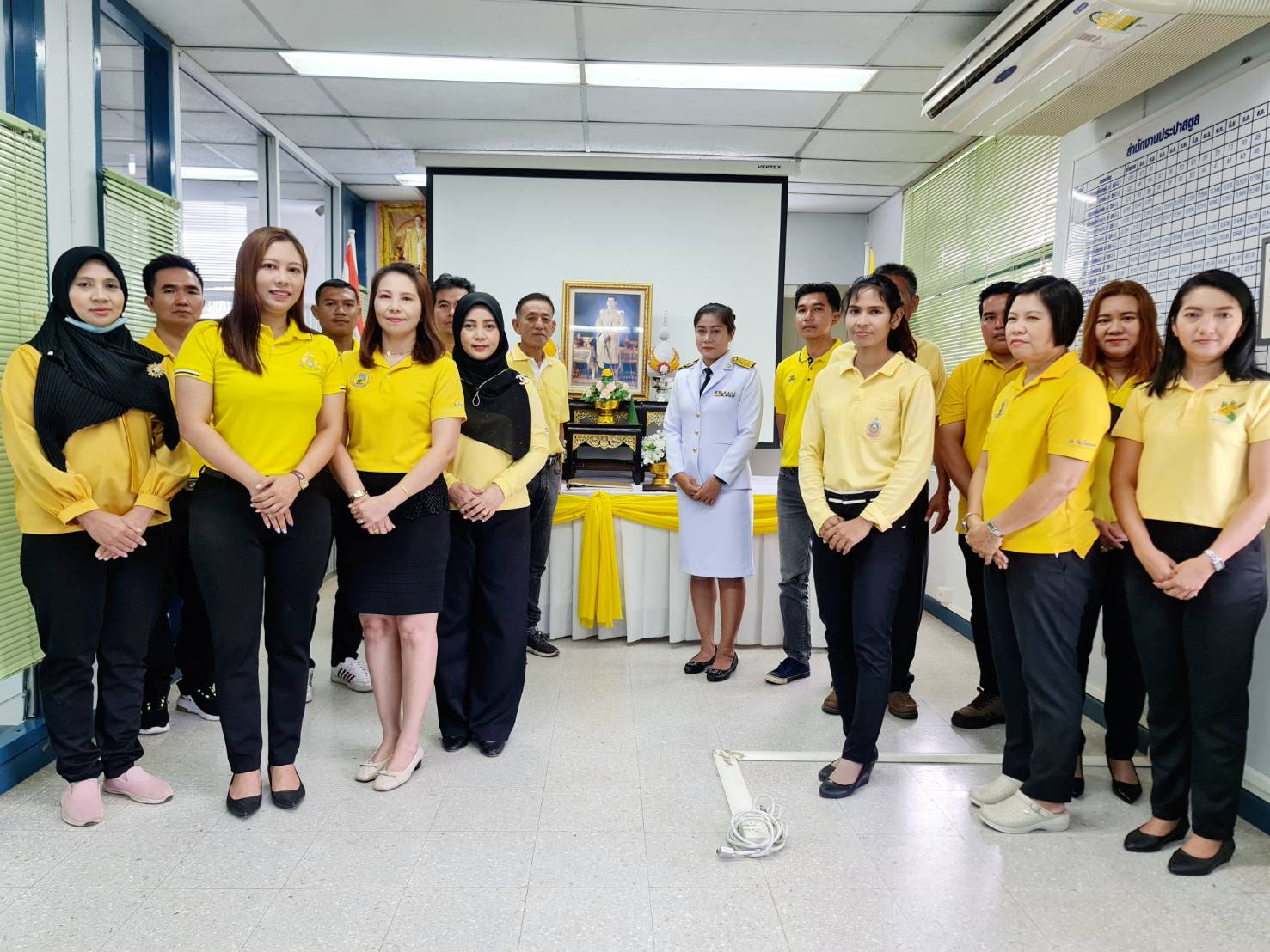 การประปาส่วนภูมิภาคสาขาสตูล จัดพิธีถวายสัตย์ปฏิญาณเพื่อเป็นข้าราชการที่ดีและพลังของแผ่นดิน ประจำปี ๒๕๖๖