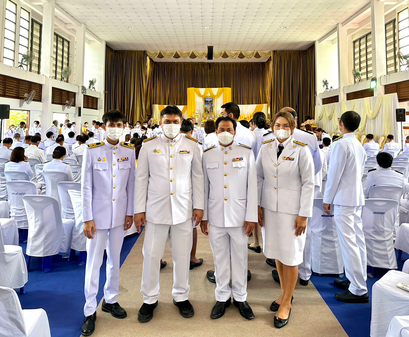 กปภ.สาขาอู่ทอง เข้าร่วมกิจกรรมเฉลิมพระเกียรติพระบาทสมเด็จพระเจ้าอยู่หัว เนื่องในโอกาสวันเฉลิมพระชนมพรรษา 28 กรกฎาคม 2566