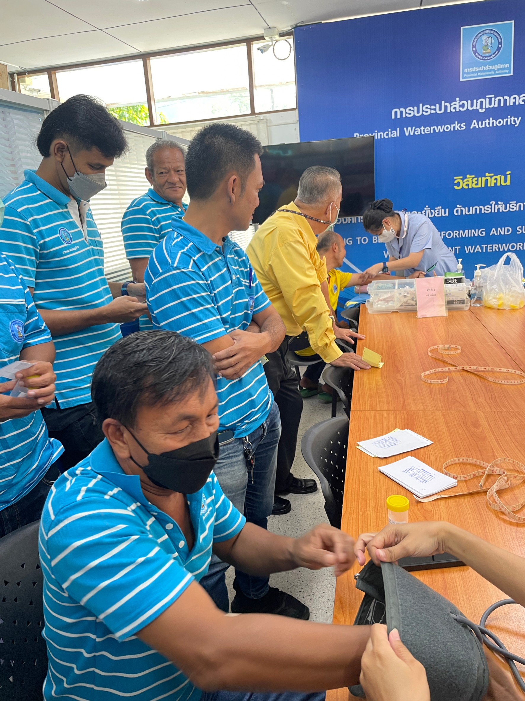 กปภ.สาขาพังงา ตรวจสุขภาพประจำปี 2566