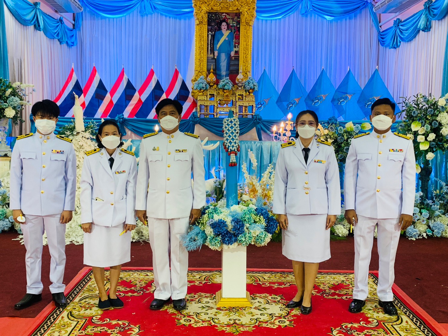 กปภ.สาขาตะพานหิน ร่วมพิธีถวายเครื่องราชสักการะ วางพานพุ่ม และพิธีจุดเทียนถวายพรชัยมงคง เนื่องในโอกาสวันเฉลิมพระชนมพรรษาสมเด็จพระนางเจ้าสิริกิติ์ พระบรมราชินีนาถ พระบรมราชชนนีพันปีหลวง 12 สิงหาคม 2566