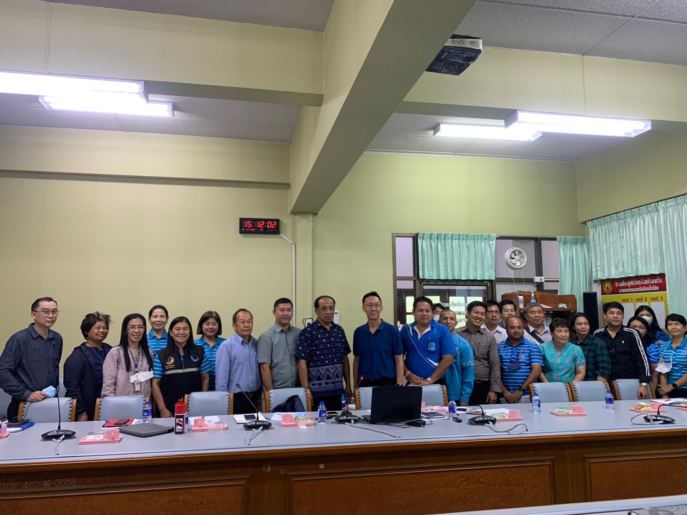 กปภ.สาขาสามพราน เข้าร่วมประชุมคณะกรรมการส่งมอบ-รับมอบทรัพย์สินการรับโอนระบบประปา เทศบาลเมืองไร่ขิง(ครั้งที่ 1) ต.ไร่ขิง อ.สามพราน จ.นครปฐม