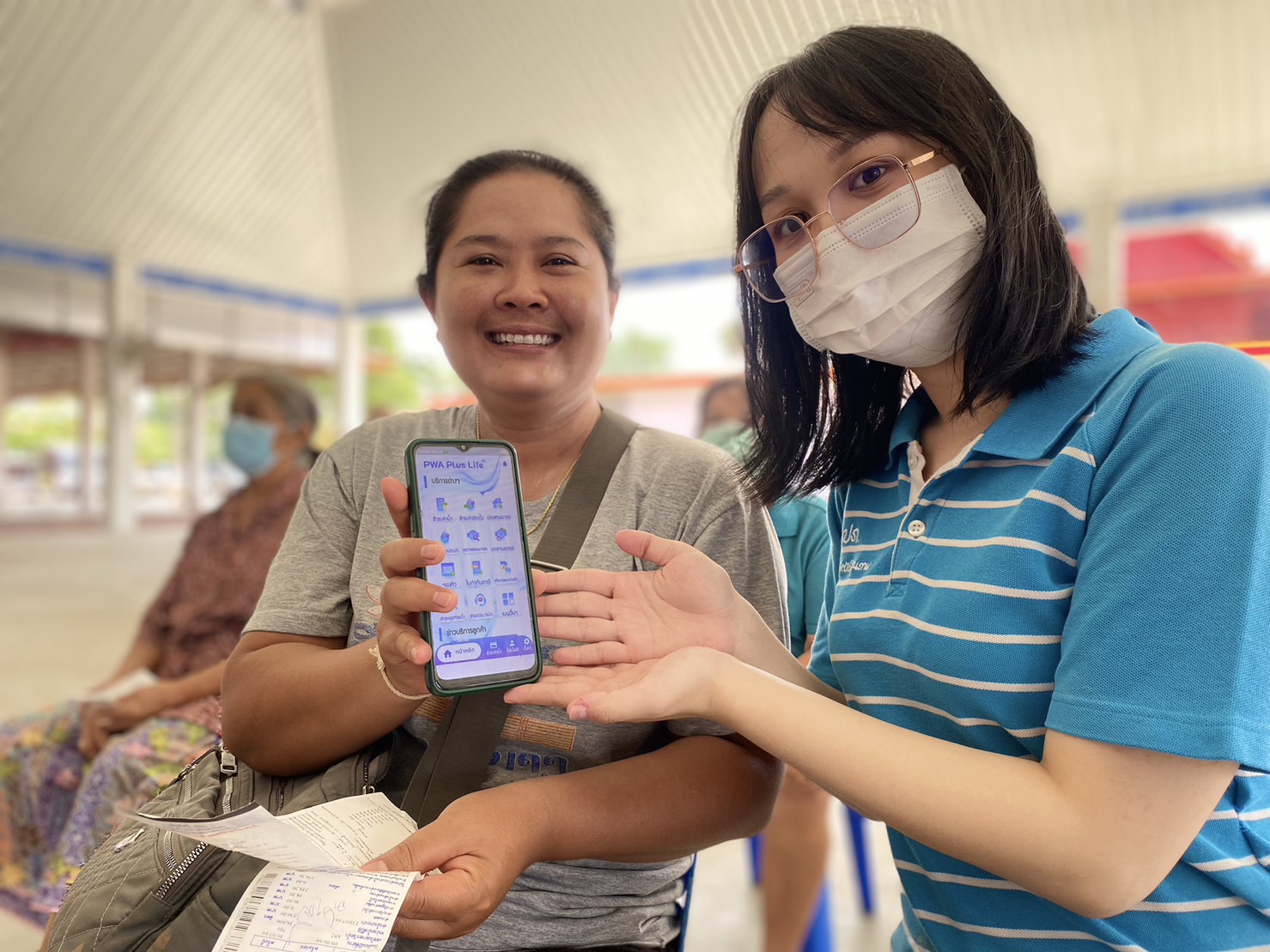 กปภ. สาขากำแพงเพชร ดึงฐานลูกค้าลานกระบือ ใช้งานแอปฯ PWA Plus Life+ เข้าถึงง่ายทุกบริการ