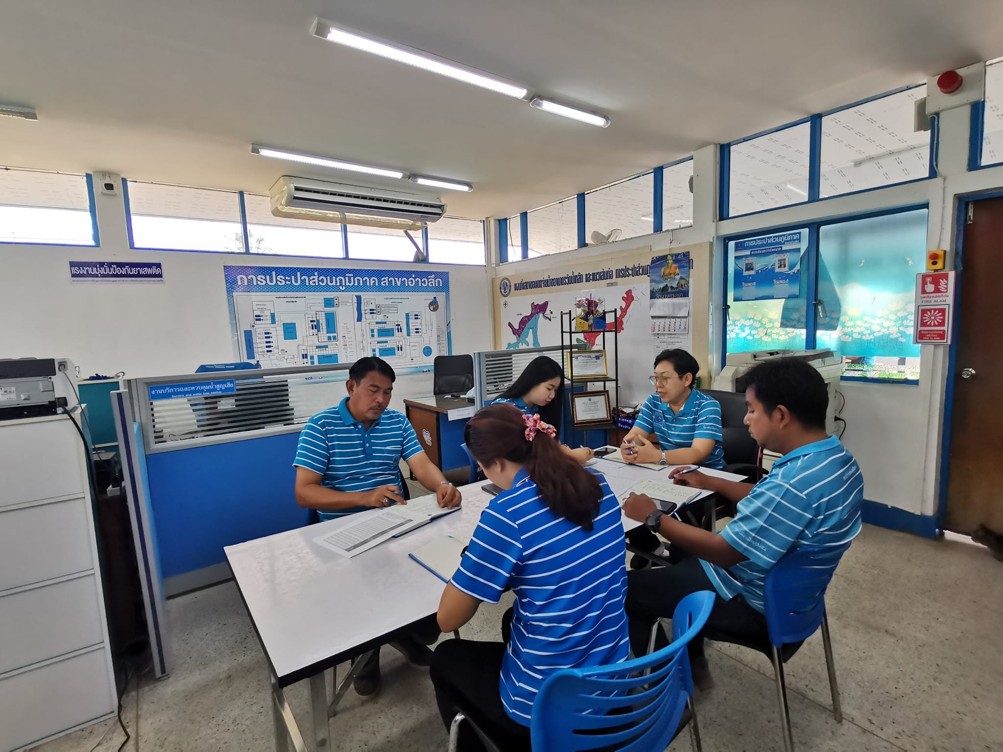 การประปาส่วนภูมิภาคสาขาอ่าวลึก ร่วมจัดกิจกรรมสนทนายามเช้า (Morning Talk) ครั้งที่ 11/2566 ประจำเดือนสิงหาคม 2566