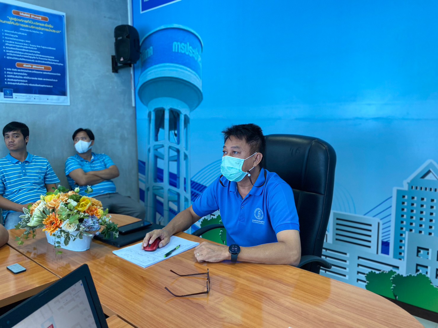 กปภ.สาขากำแพงเพชร จัดกิจกรรม Morning Meeting สร้างความพร้อมทีมงานช่วงโค้งสุดท้ายไตรมาส 4/2566