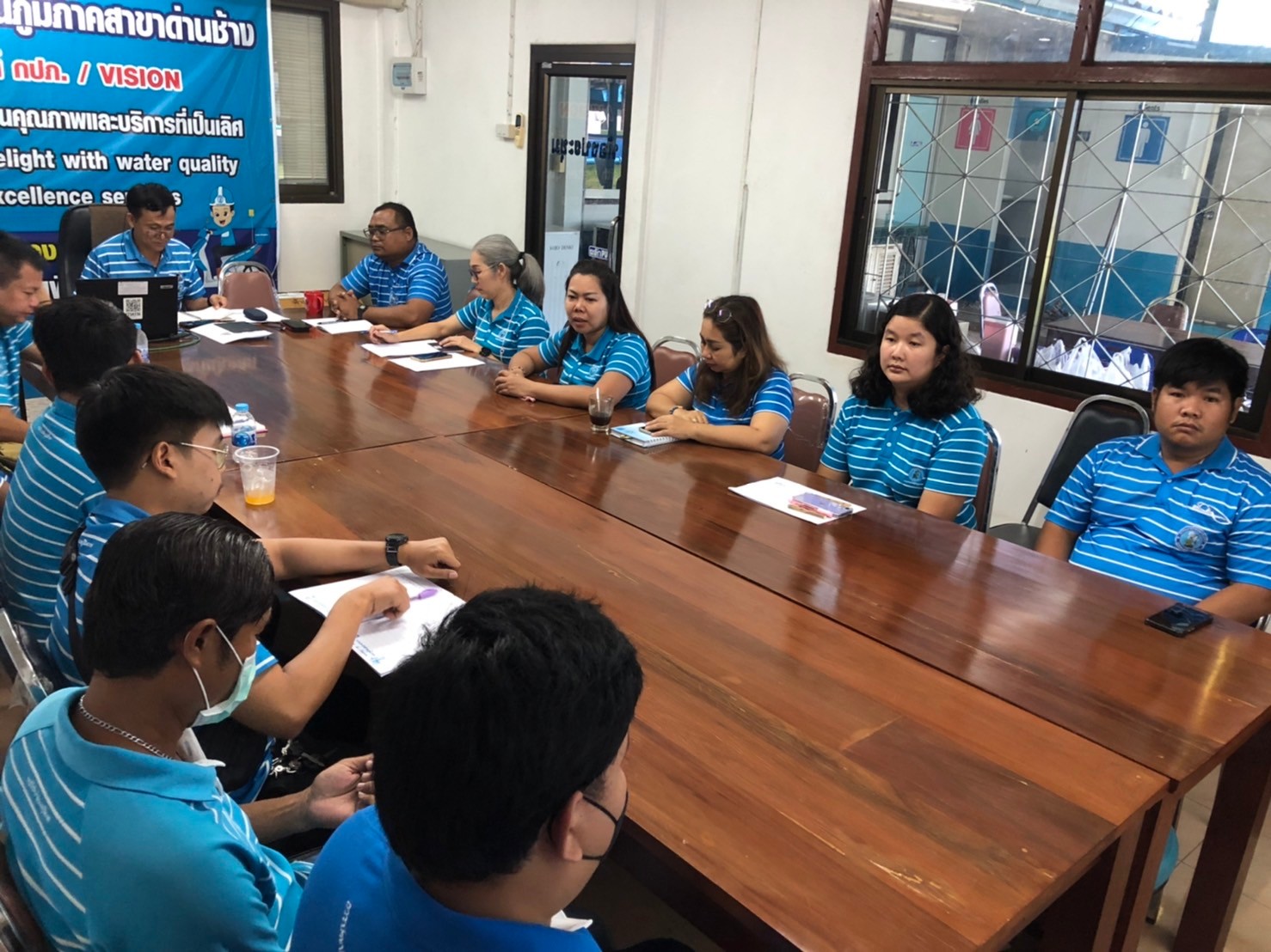 กปภ.สาขาด่านช้าง จัดกิจกรรม Morning Talk ครั้งที่ 11/2566