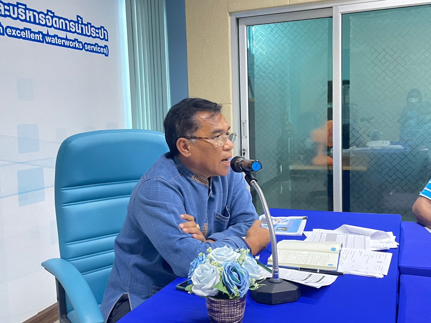 การประปาส่วนภูมิภาคสาขาคลองหลวง จัดกิจกรรมสนทนายามเช้า (Morning Talk) ประจำเดือนสิงหาคม 2566
