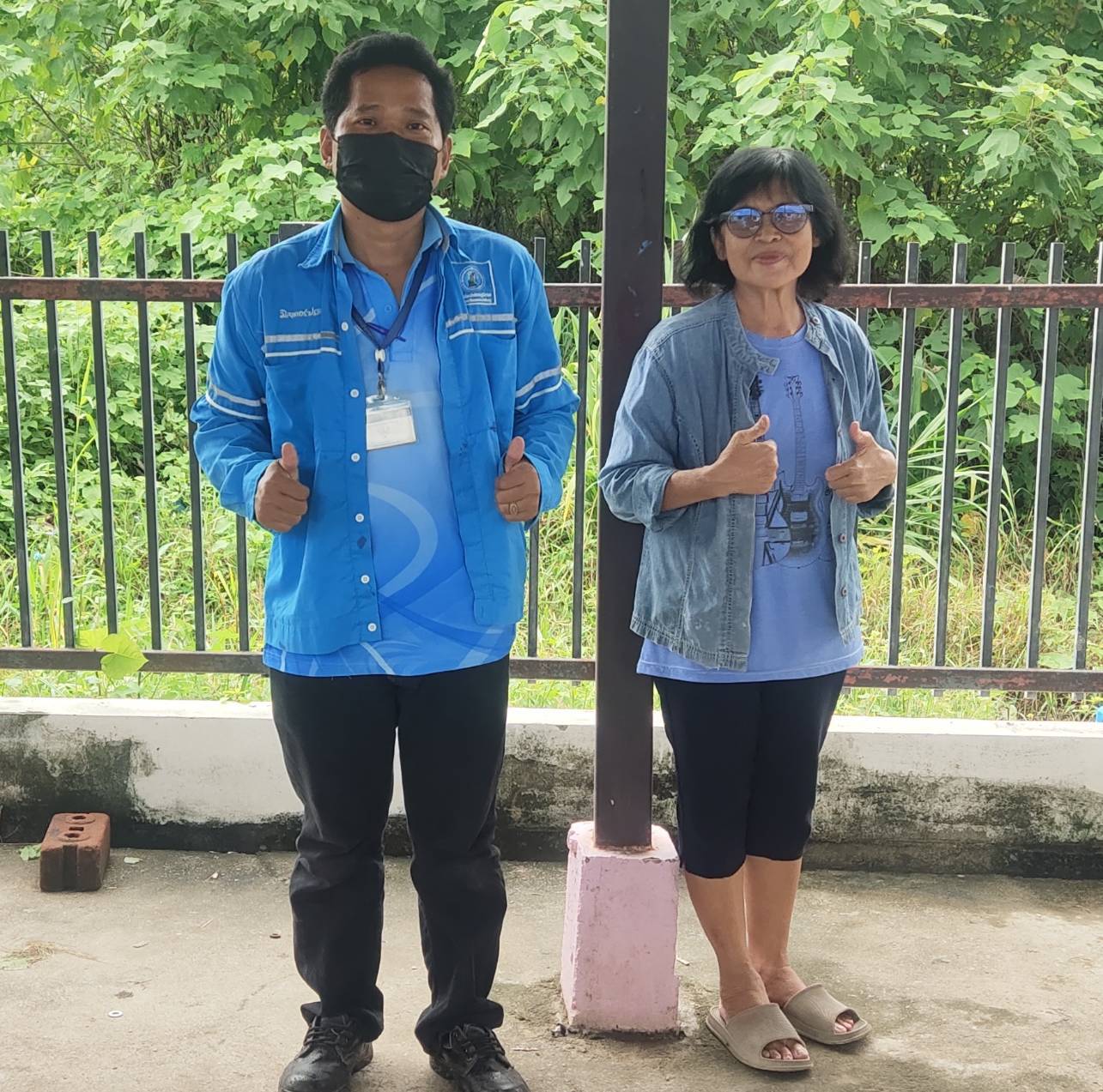 กปภ.สาขากำแพงเพชร ส่ง Mr.ประปา ตรวจสอบมาตรวัดน้ำไม่หมุน