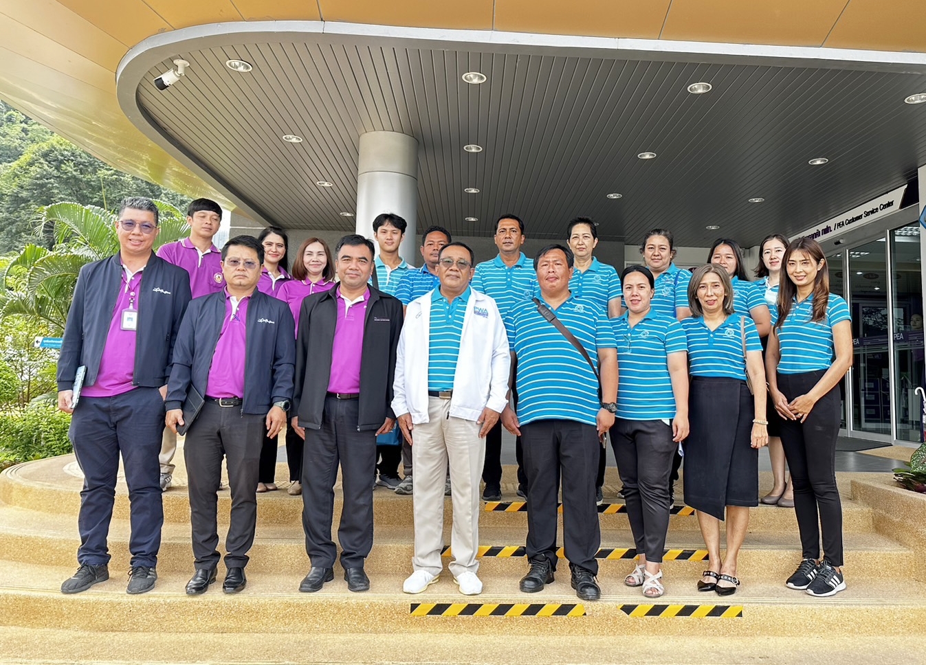กปภ.สาขาระนอง เข้าศึกษาดูงาน สนง.ไฟฟ้าจังหวัดระนอง หวังต่อยอดพัฒนาสู่มาตรฐาน GECC