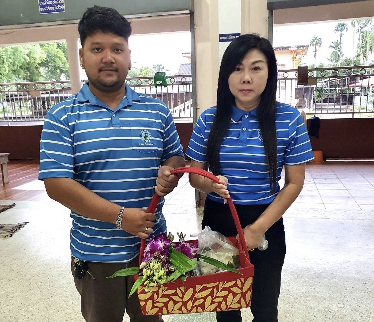 กปภ.สาขาขลุง เข้าร่วมกิจกรรมเข้าวัดทำบุญวันธรรมสวนะ (วันพระ) ณ วัดสุวรรณรังษี ตำบลตะปอน อำเภอขลุง จังหวัดจันทบุรี