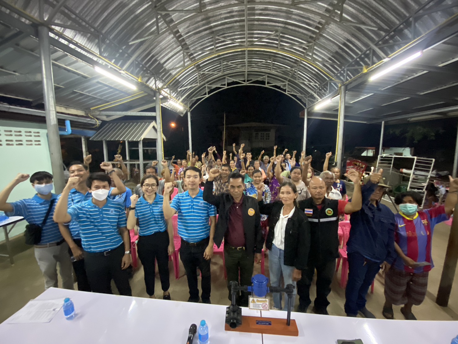 กปภ.สาขาขอนแก่น (พ) ร่วมกับการประปาส่วนภูมิภาคเขต 6 ลงพื้นที่ดำเนินการจัดทำประชาพิจารณ์การขยายเขตให้บริการจำหน่ายน้ำประปา