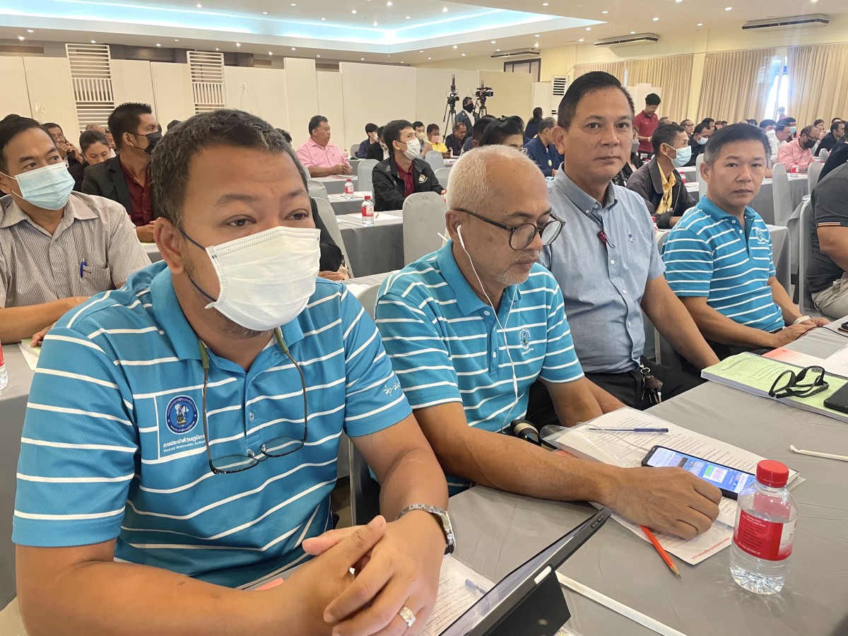 กปภ.สาขาขลุง เข้าร่วมการประชุมผังน้ำ ครั้งที่ 2 เวทีที่ 2 โครงการจัดทำผังน้ำ ลุ่มน้ำชายฝั่งทะเลตะวันออก ณ ห้องแกรนด์บอลรูม โรงแรมนิวแทรเวิลลอด์จ อ.เมือง จ.จันทบุรี