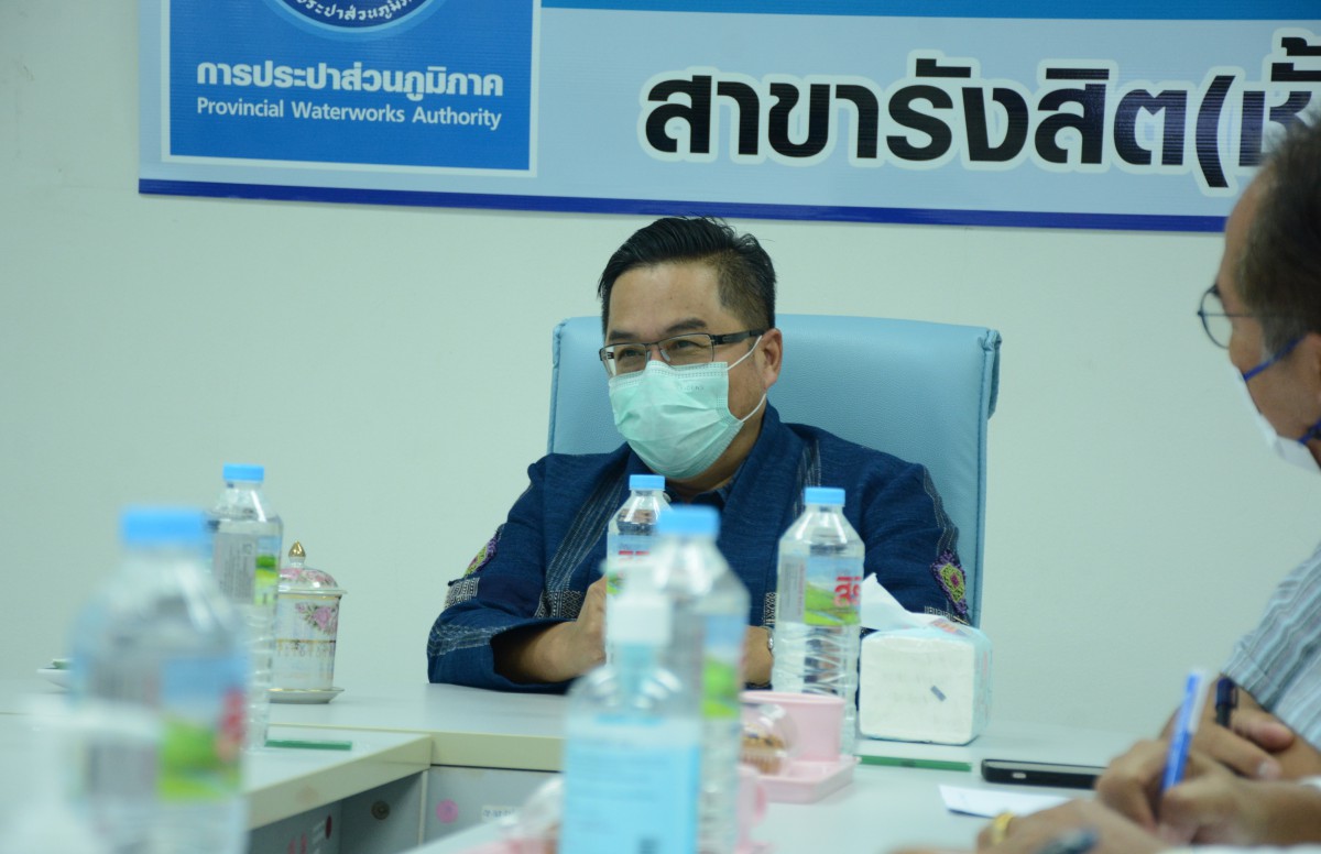 กปภ.สาขารังสิต(พ) จัดกิจกรรมสนทนายามเช้า (Morning Talk) ประจำเดือน ตุลาคม 2566