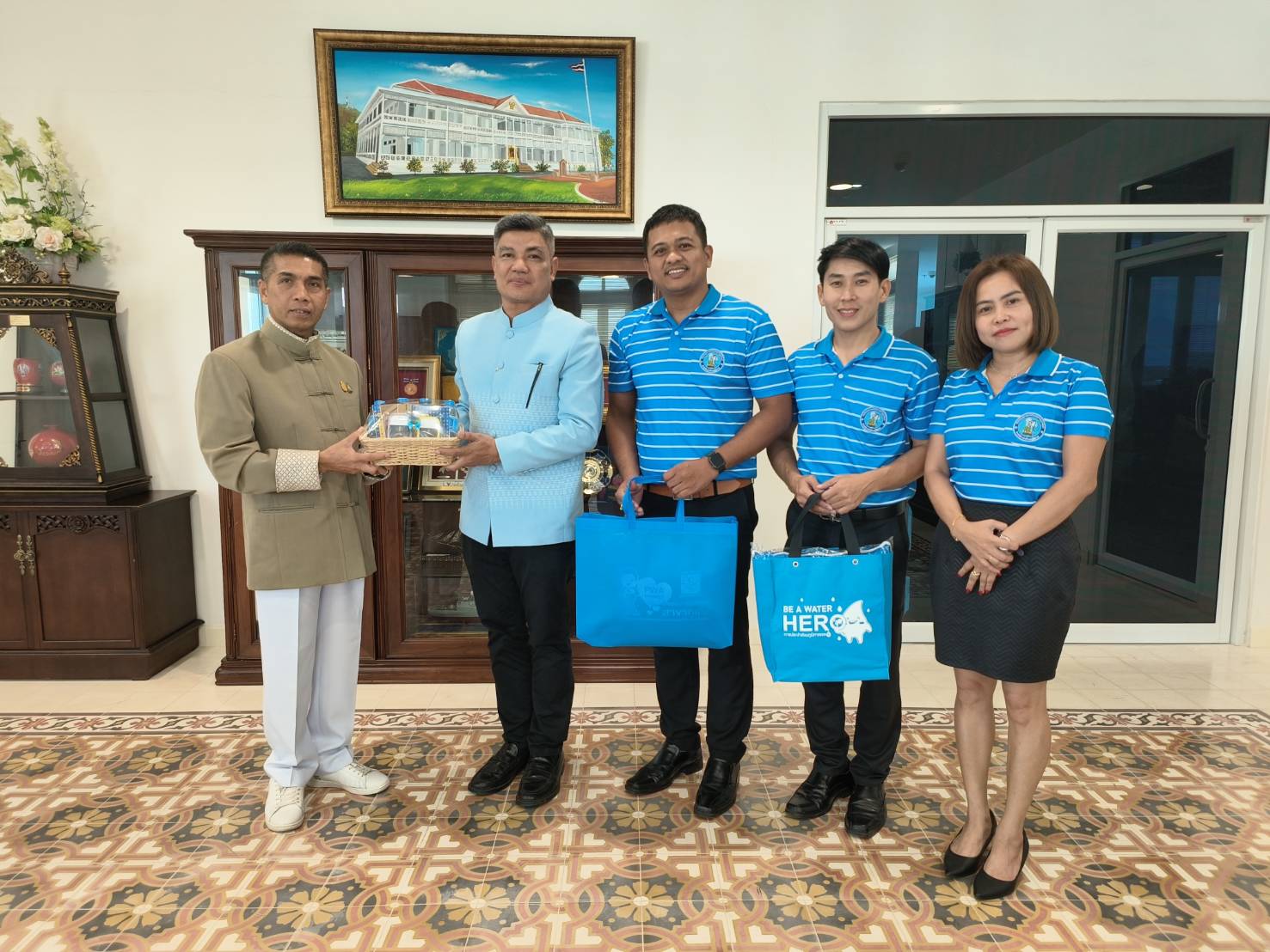 กปภ.สาขาภูเก็ต เข้าพบเพื่อแสดงความยินดีกับ นายโสภณ สุวรรณรัตน์ ผู้ว่าราชการจังหวัดภูเก็ต เนื่องในโอกาสเข้ารับตำแหน่งใหม่