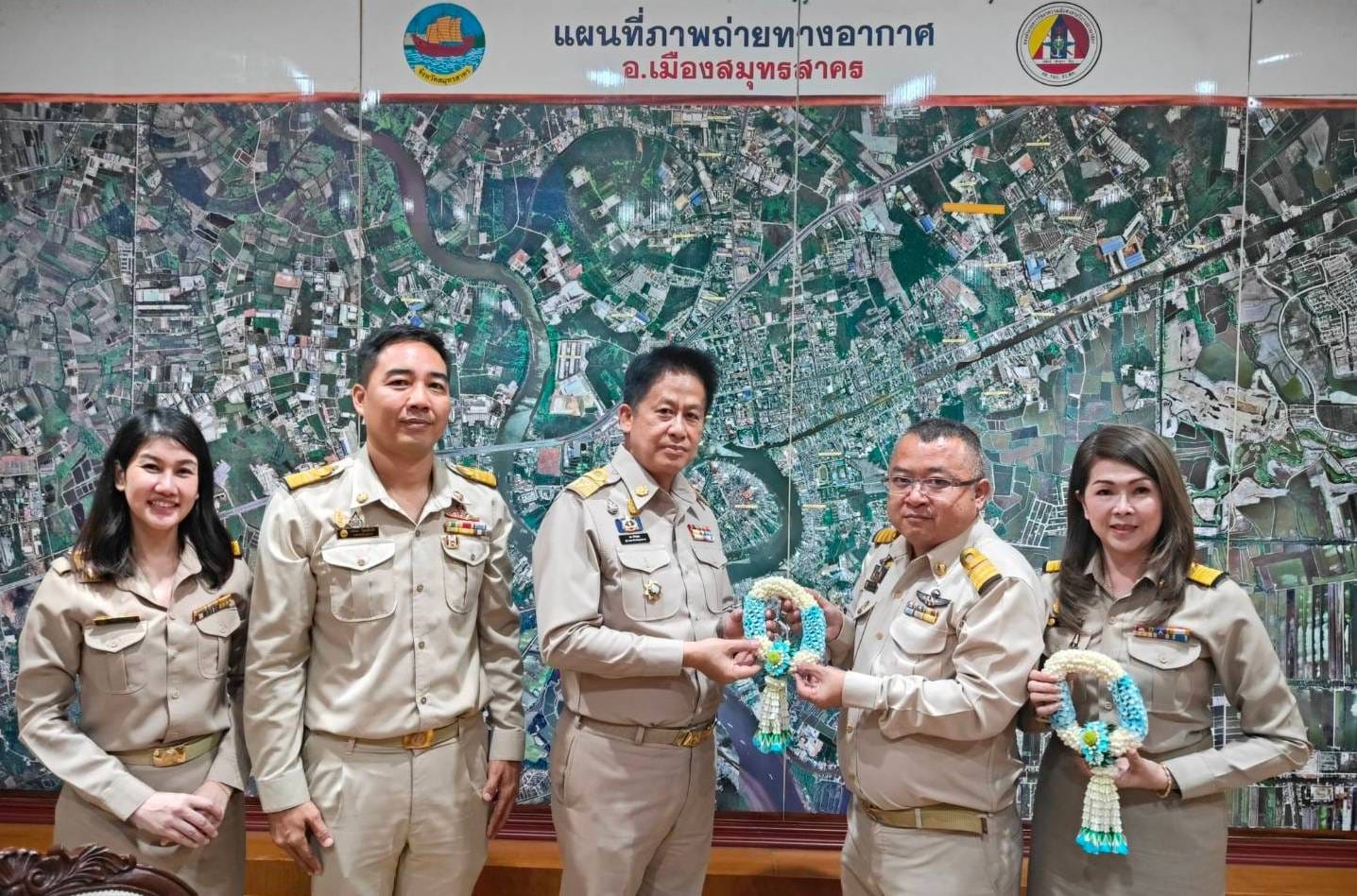 กปภ.สาขาสมุทรสาคร แสดงความยินดี และให้การต้อนรับ ผู้ว่าราชการจังหวัดสมุทรสาคร คนใหม่