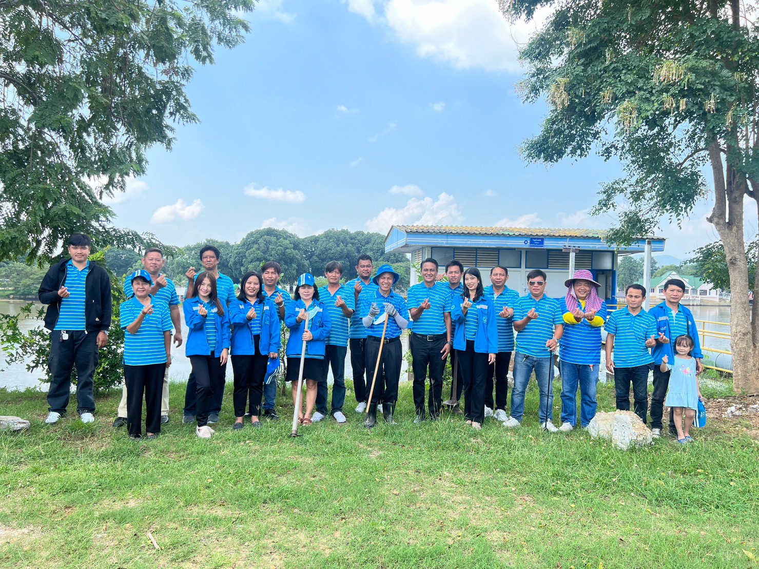 กปภ.สาขากาญจนบุรี จัดกิจกรรมเนื่องใน "วันรักต้นไม้ ประจำปีของชาติ พ.ศ. 2566"