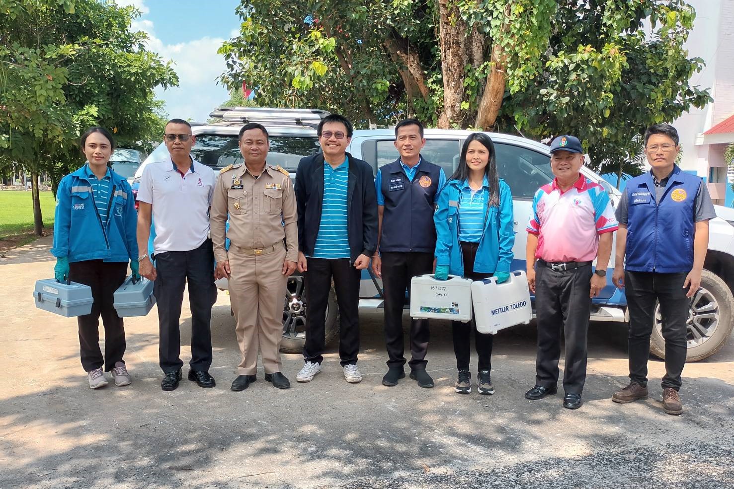 กปภ.ข.6 ตรวจสอบคุณภาพน้ำประปา เตรียมความพร้อมรับเสด็จฯ
