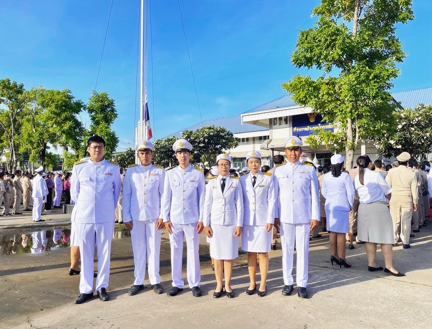 การประปาส่วนภูมิภาคสาขาปักธงชัย ร่วมกิจกรรมวันคล้ายวันสวรรคตของพระบาทสมเด็จพระจุลจอมเกล้าเจ้าอยู่หัว วันปิยมหาราช วันที่ 23 ตุลาคม 2566