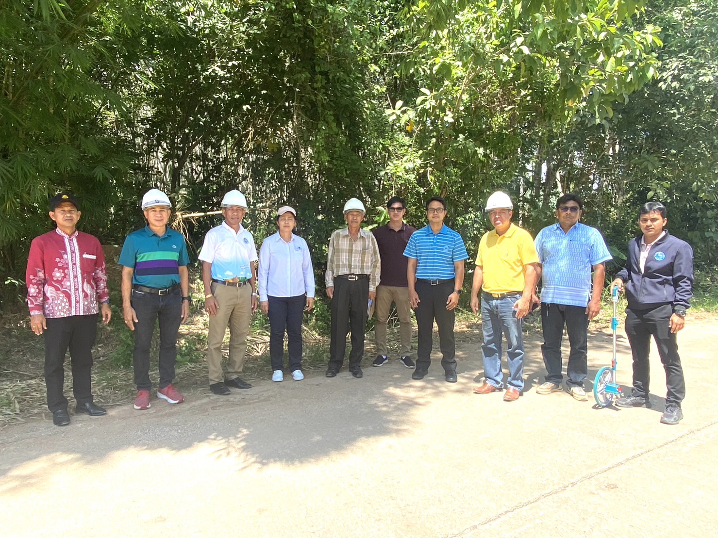 กปภ.สาขากระบี่ร่วมกับเทศบาลตำบลเขาพนม บูรณาการการทำงานร่วมกันในการสำรวจขยายเขตจำหน่ายน้ำ