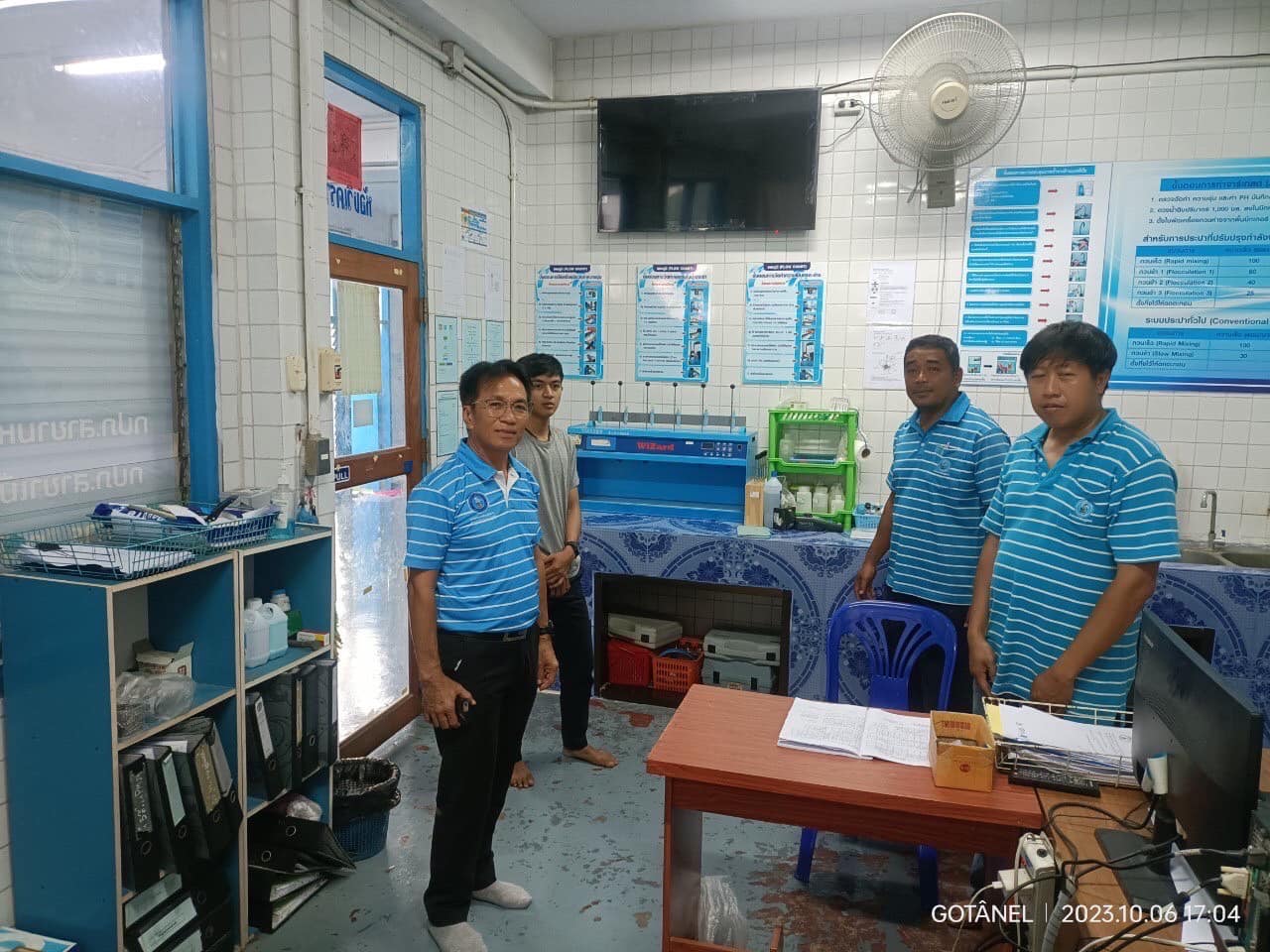 ผู้จัดการการประปาส่วนภูมิภาคสาขาบ้านไผ่ ตรวจเยี่ยม และมอบแนวทางการรักษามาตรฐานกระบวนการผลิตน้ำของ กปภ.สาขาบ้านไผ่ ในโอกาสเข้ารับตำแหน่งใหม่