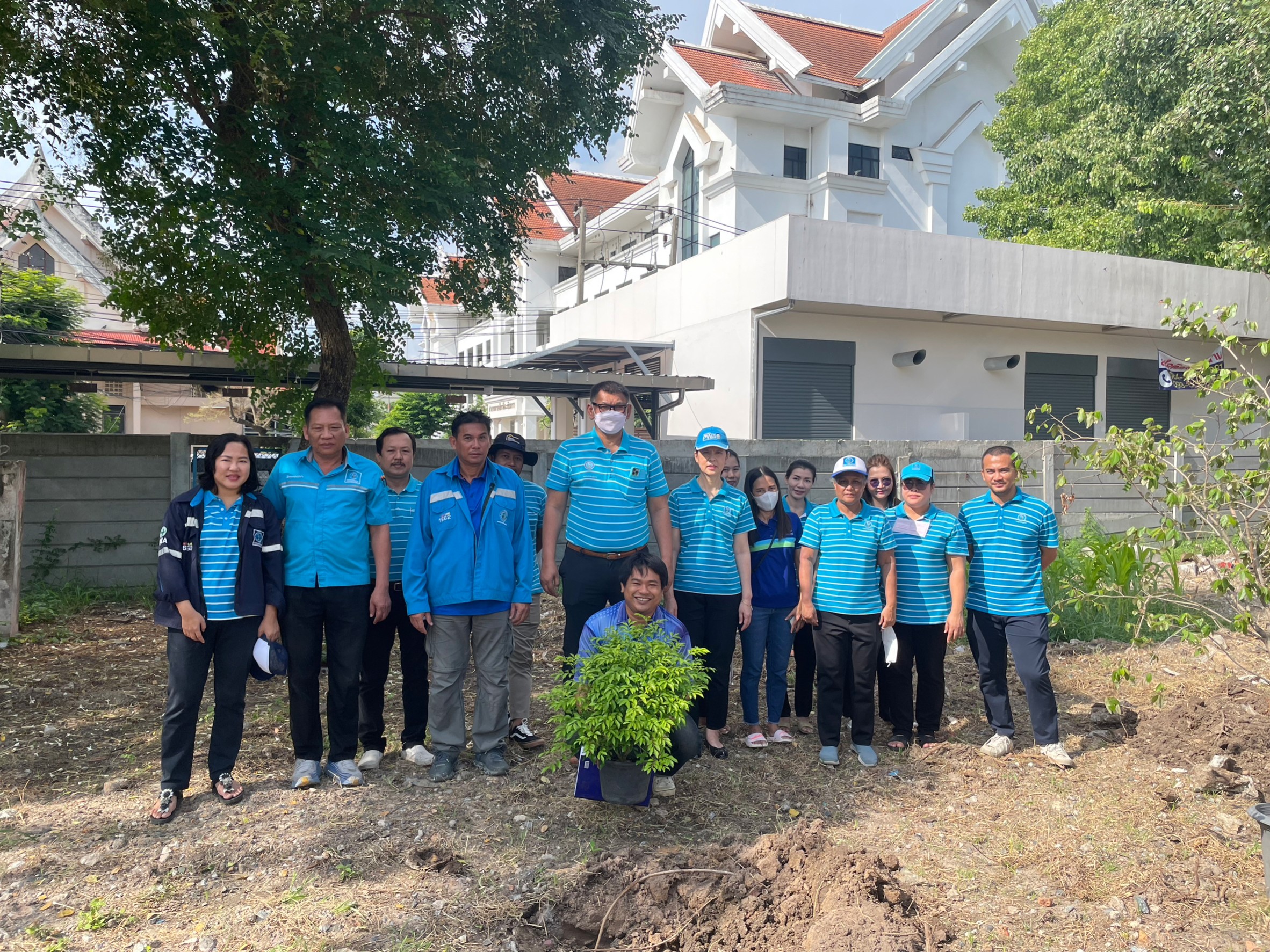 การประปาส่วนภูมิภาคสาขาฉะเชิงเทรา ดำเนินกิจกรรมวันรักต้นไม้ประจำปีของชาติ ประจำปี 2566