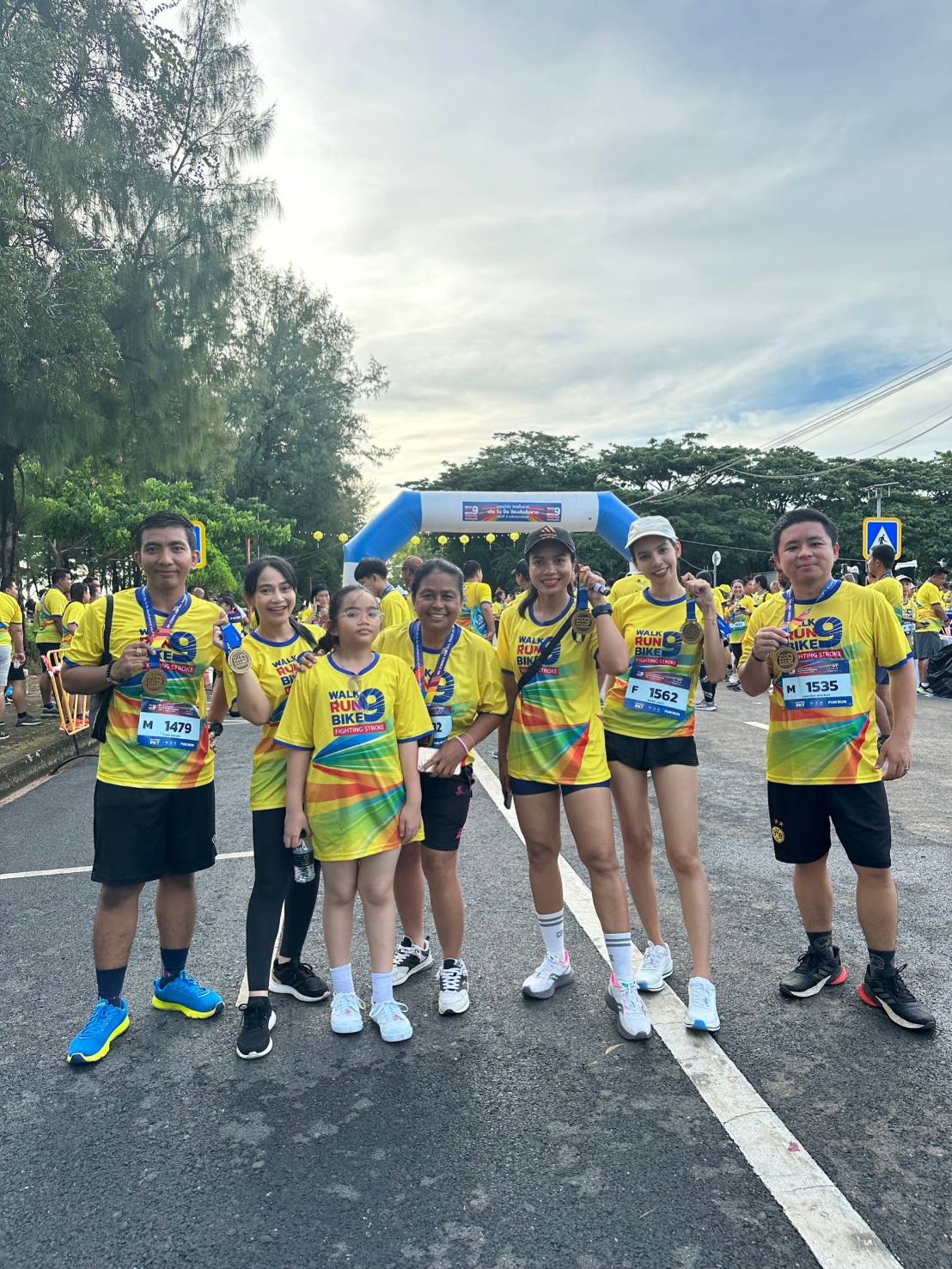 กปภ.สาขาภูเก็ต เข้าร่วมกิจกรรมโครงการแสงนำใจไทยทั้งชาติ เดิน วิ่ง ปั่น ป้องกันอัมพาต เฉลิมพระเกียรติ จังหวัดภูเก็ต