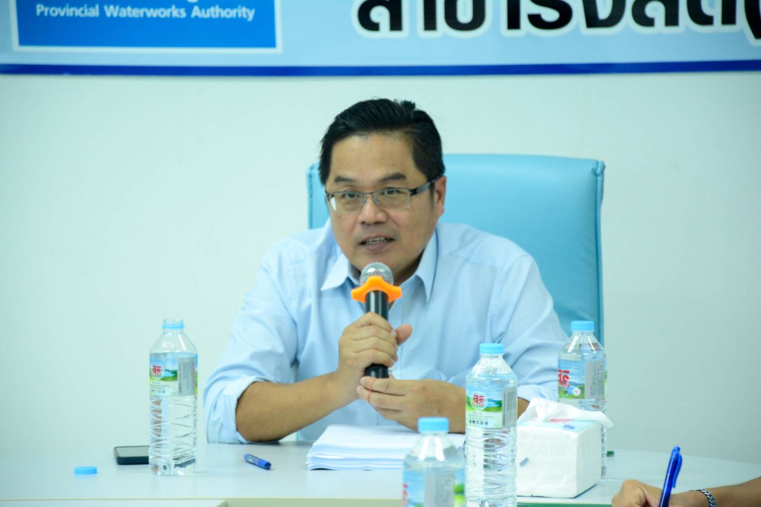 กปภ.สาขารังสิต(พ) จัดประชุมเร่งลดน้ำสูญเสียในพื้นที่