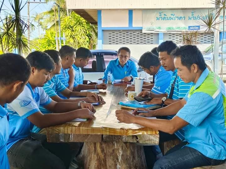 การประปาส่วนภูมิภาคสาขาอ่าวลึก ร่วมจัดกิจกรรมสนทนายามเช้า (Morning Talk) ครั้งที่ 2/2567 ประจำเดือนพฤศจิกายน 2566