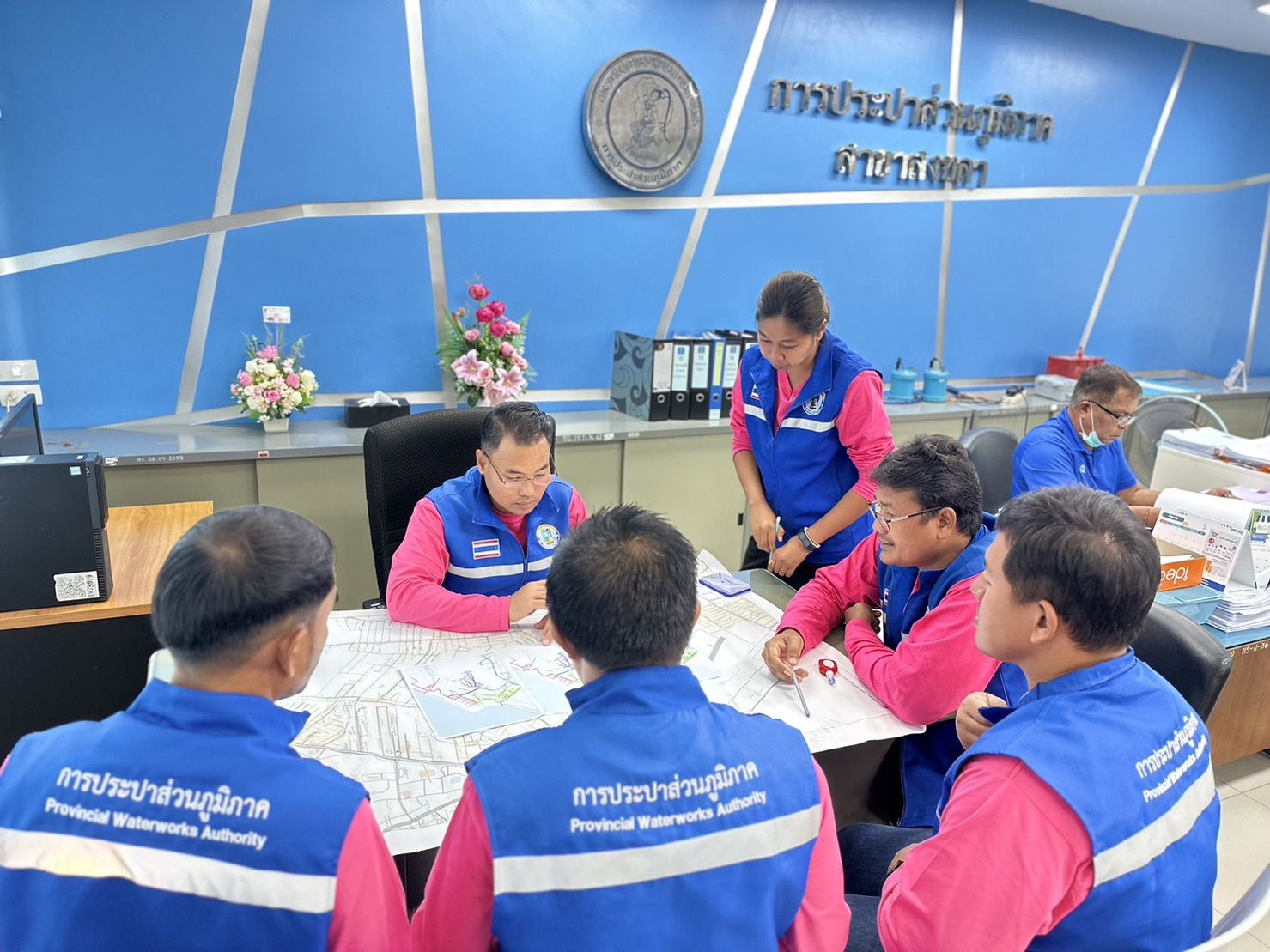 กปภ.สาขาสงขลา ออกปฏิบัติการสำรวจหาท่อรั่วเชิงรุก (ALC) พื้นที่ DMA 03 (เก้าเส้ง) และ DMA 06 (เมืองเก่า) ต.บ่อยาง อ.เมือง จ.สงขลา