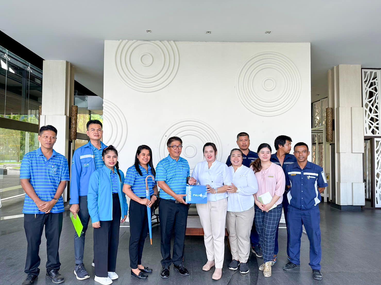 การประปาส่วนภูมิภาคสาขาตะกั่วป่า จัดกิจกรรมโครงการมุ่งมั่นเพื่อปวงชนเติมใจให้กัน เพื่อเป็นการออกพบลูกค้ารายใหญ่