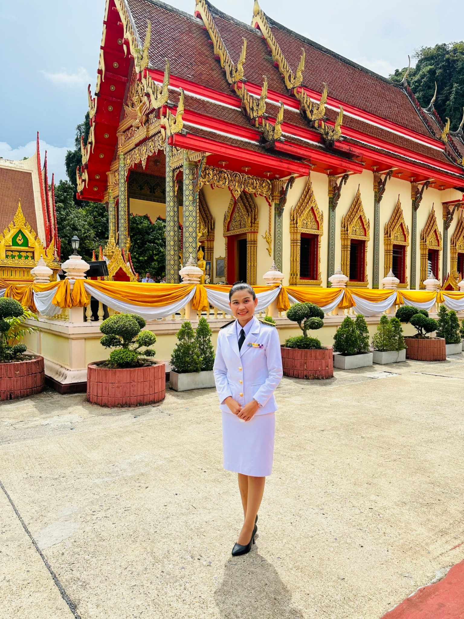 กปภ.สาขาพังงา ร่วมพิธีถวายผ้ากฐินพระราชทาน ประจำปี 2566 วันที่ 11 พฤศจิกายน 2566
